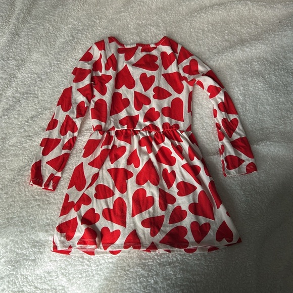 Cat & Jack Girls Heart Dress Valentines Day - Picture 4 of 4